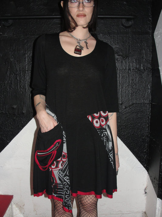 Asymmetrical Inside Out Dress