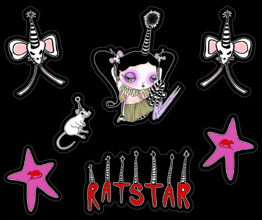 CORDELIA JINX STICKER SHEET