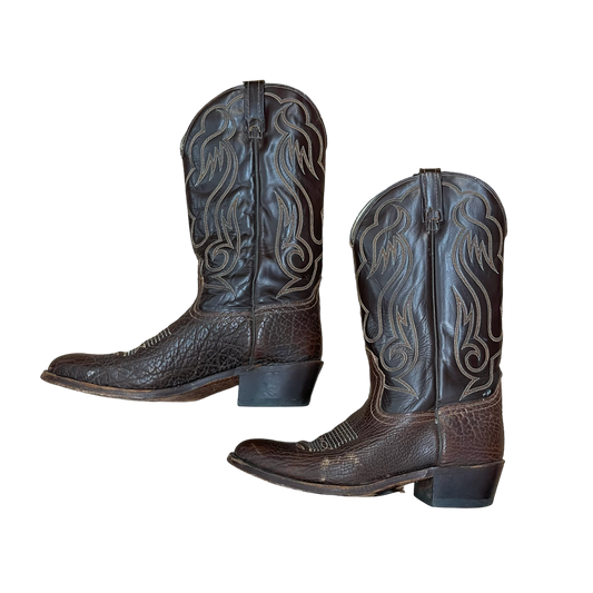 Brown Vintage Cowboy Boots